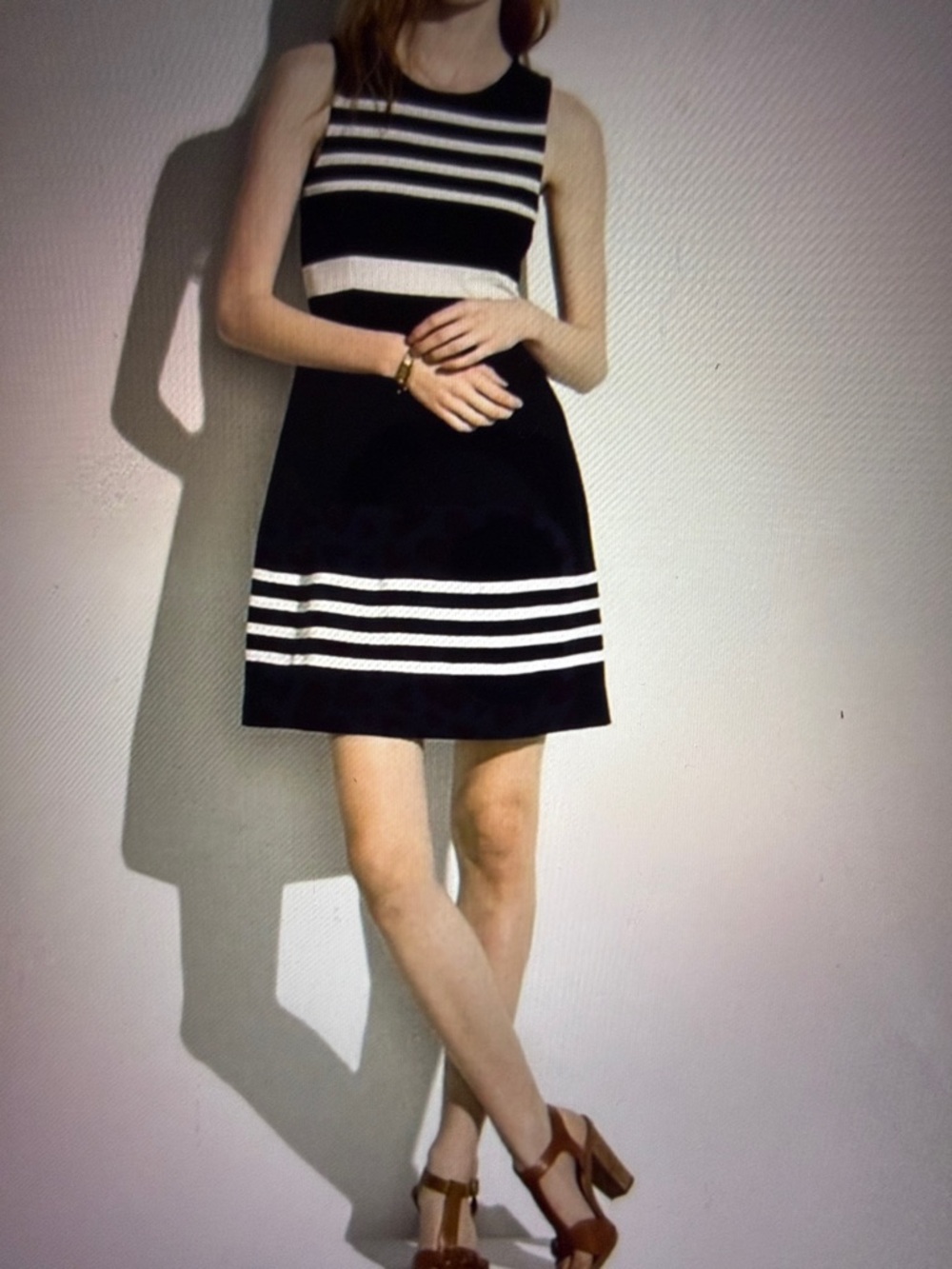 Madewell Striped Dress, XS